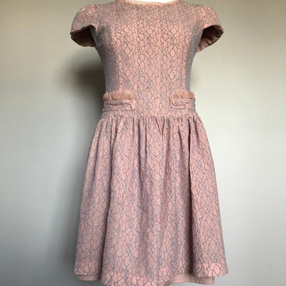 Vintage 90s Fit & Flare Mini Dress - Picture 4 of 8
